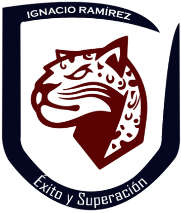 Escudo de la Preparatoria Ignacio Ramírez con el jaguar y el lema Éxito y Superación